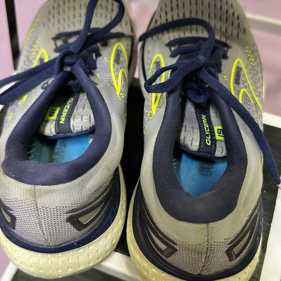 Brooks Glycerin 19 Light Purple Blue Nightlife Running Shoes Womens 8 - Picture 10 of 13